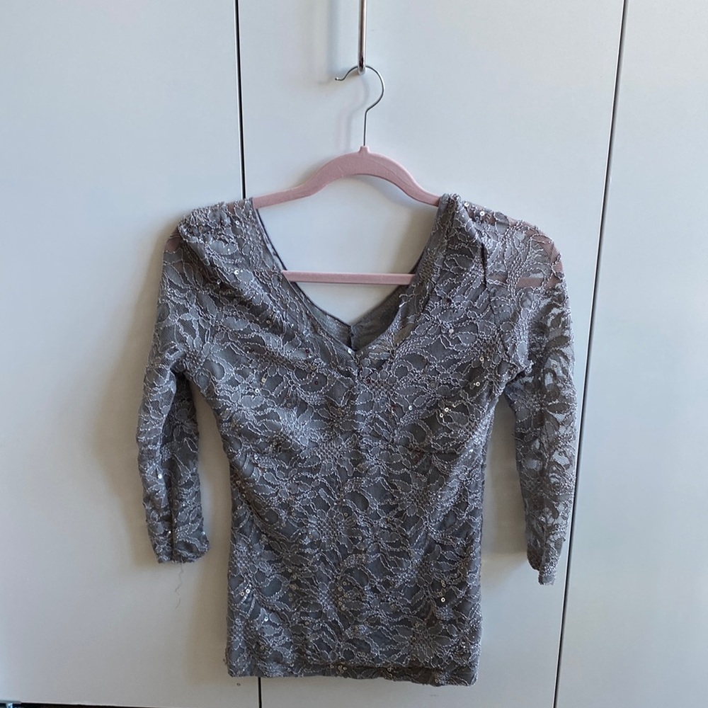 Top with sequins